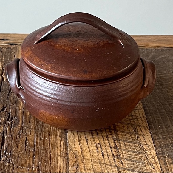 RARE 1979 Sara Wein hand thrown bowl with lid. - Picture 5 of 6